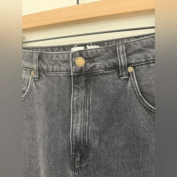 Rolla’s Black Original High Rise Straight Jeans Size 28 - Picture 4 of 11